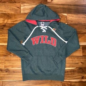 NHL Minnesota Wild Hoodie Sweatshirt Size Small
